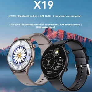 📣 X19 Smartwatch — Stylish • Waterproof • Long Lasting
