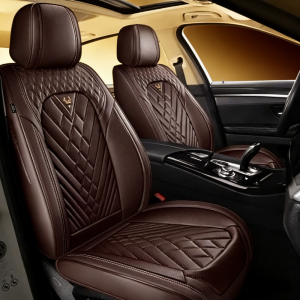 🚗 Premium Leather Seat Covers – Elegant Comfort for Your Car!**