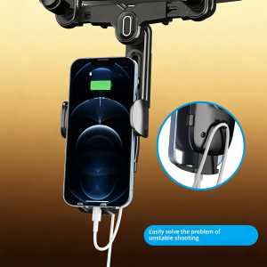 Anti-slip and anti-drop car phone holder