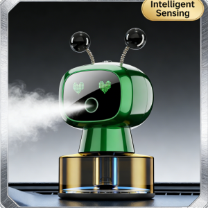 Intelligent in-car fragrance robot, car perfume, air purifier, humidifier, automatic car fragrance sprayer